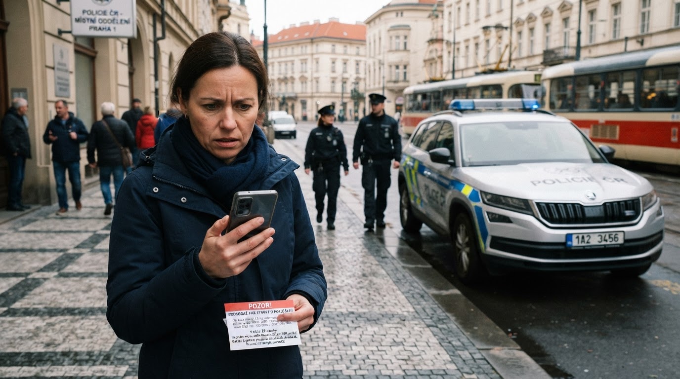 Česká republika dnes řešila podvodné SMS o pokutách, varuje inspekce