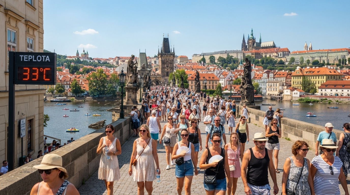 Česko čeká další vlna veder, meteorologové varují před horkým víkendem