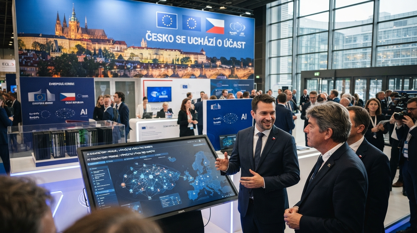 Evropská komise zahájila soutěž o AI gigafactory, Česko se uchází o účast