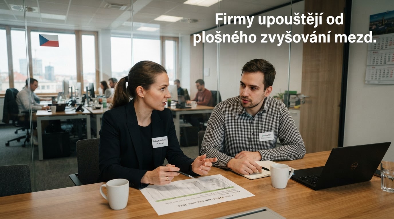 Firmy v Česku upouštějí od plošného zvyšování mezd, preferují individuální přístup