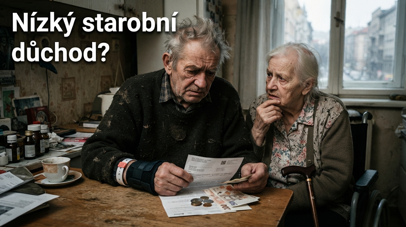 Invalidní důchodci 1. a 2. stupně čelí riziku nízkého starobního důchodu