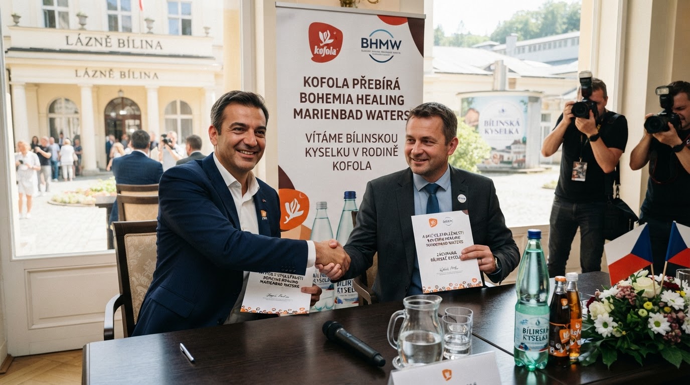Kofola kupuje Bohemia Healing Marienbad Waters, zachraňuje Bílinskou kyselku