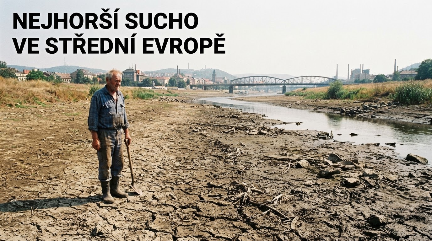 Nejhorší sucho ve střední Evropě podle médií v roce 2003
