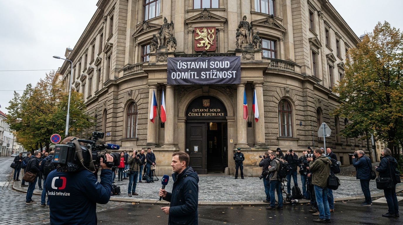Ústavní soud odmítl stížnost Filipa Smoljaka v odškodňovacím sporu