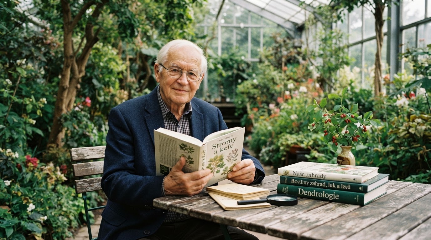 Zemřel botanik Václav Větvička, autor více než 30 knih o rostlinách