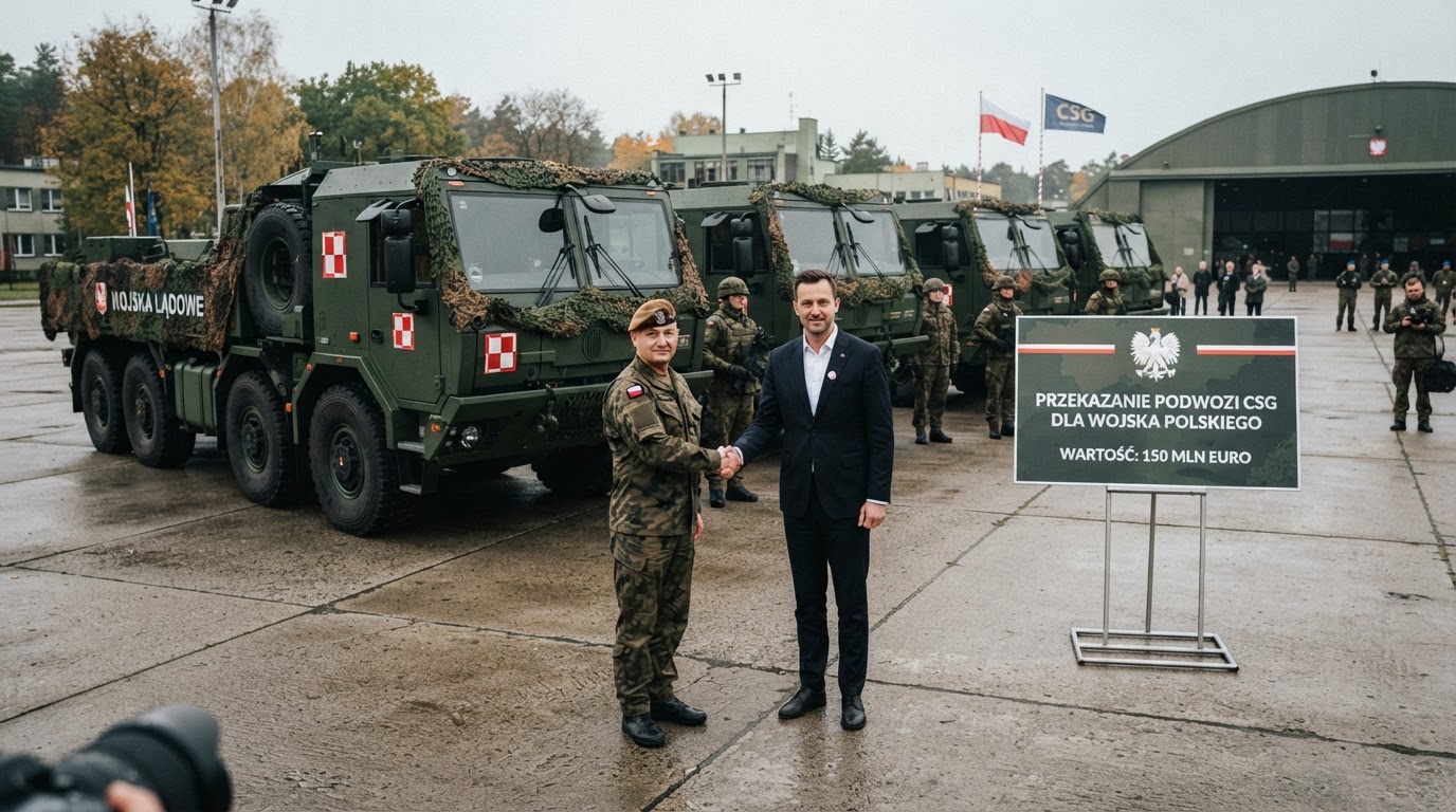 CSG dodá polské armádě podvozky za 150 milionů eur