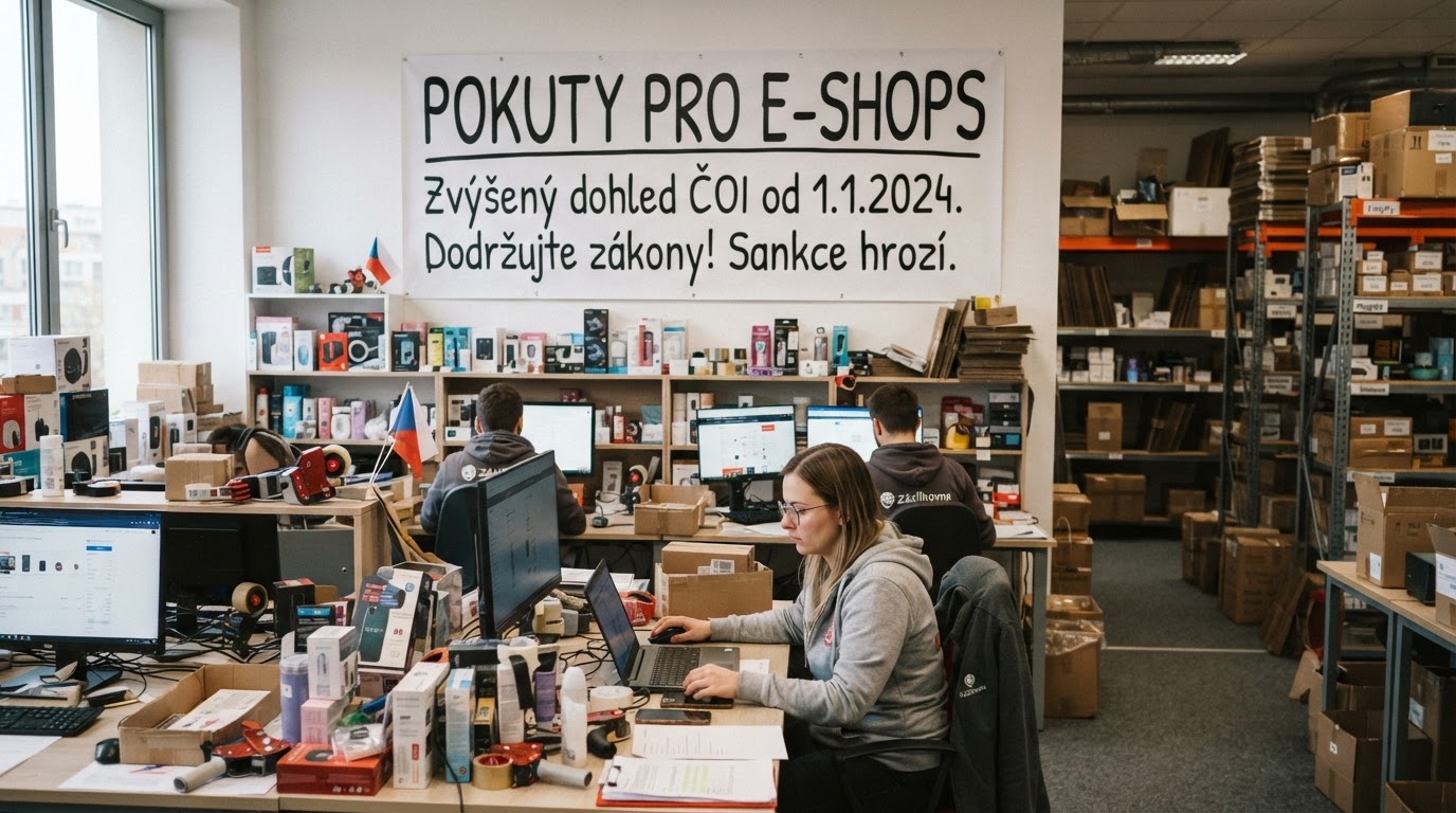 Česká obchodní inspekce udělila e-shopům další milionové pokuty