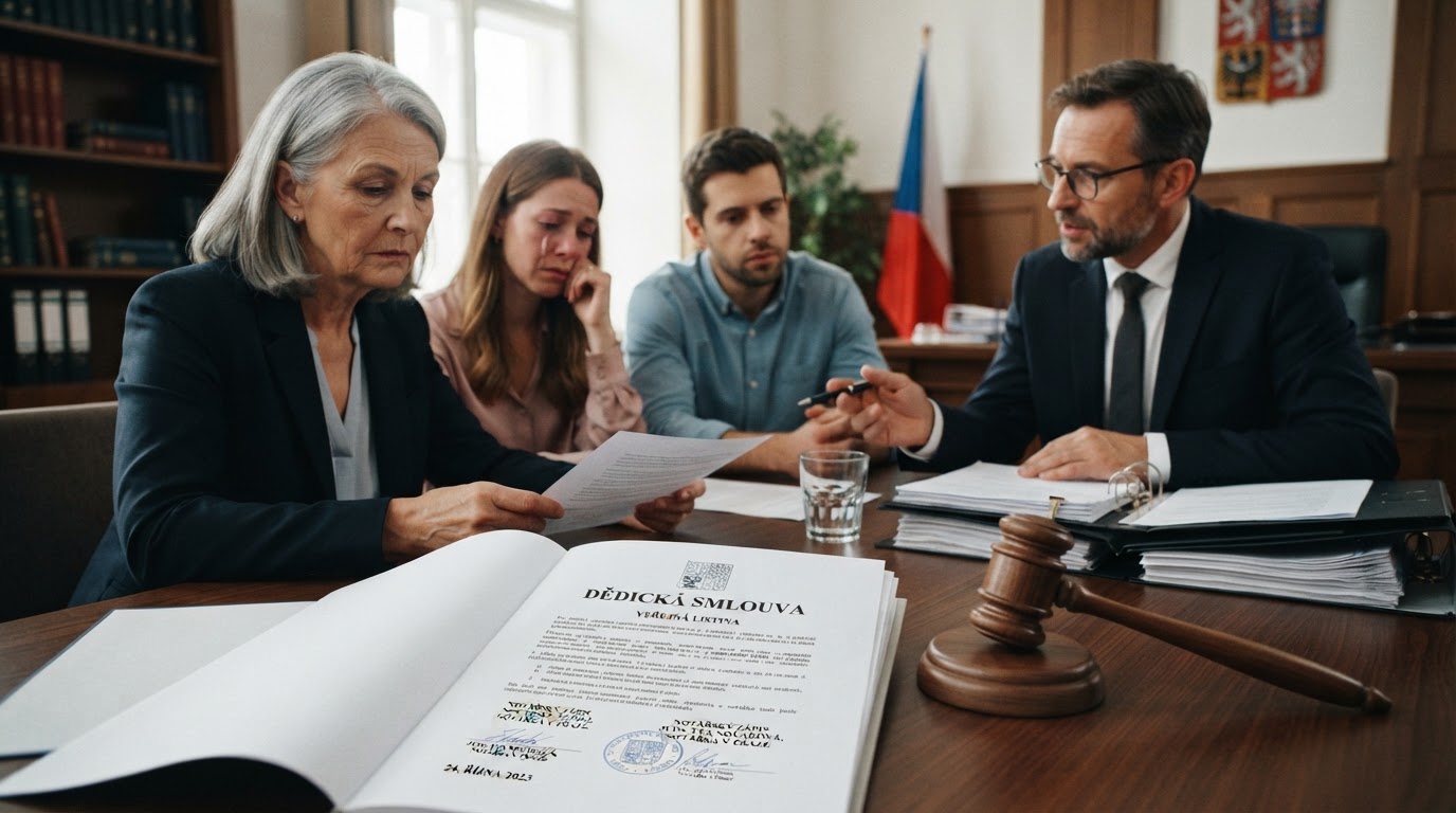 Dědická smlouva jako bezpečný nástroj pro řešení dědictví