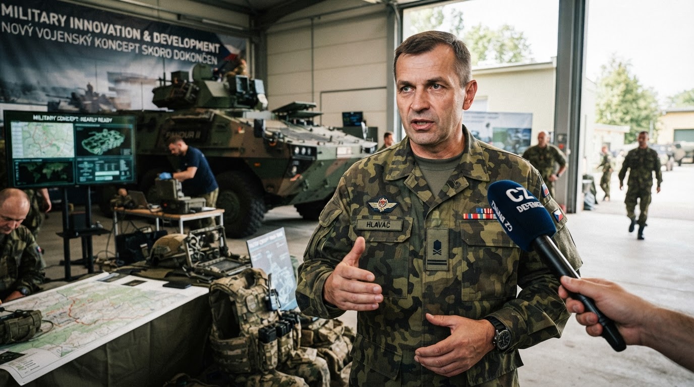 Nová armádní koncepce je v zásadě dokončená, říká Hlaváč
