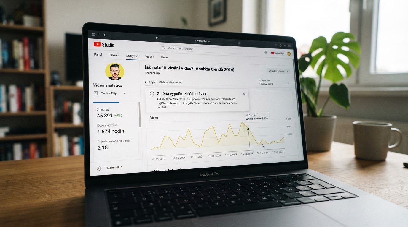 YouTube mění způsob výpočtu zhlédnutí videí