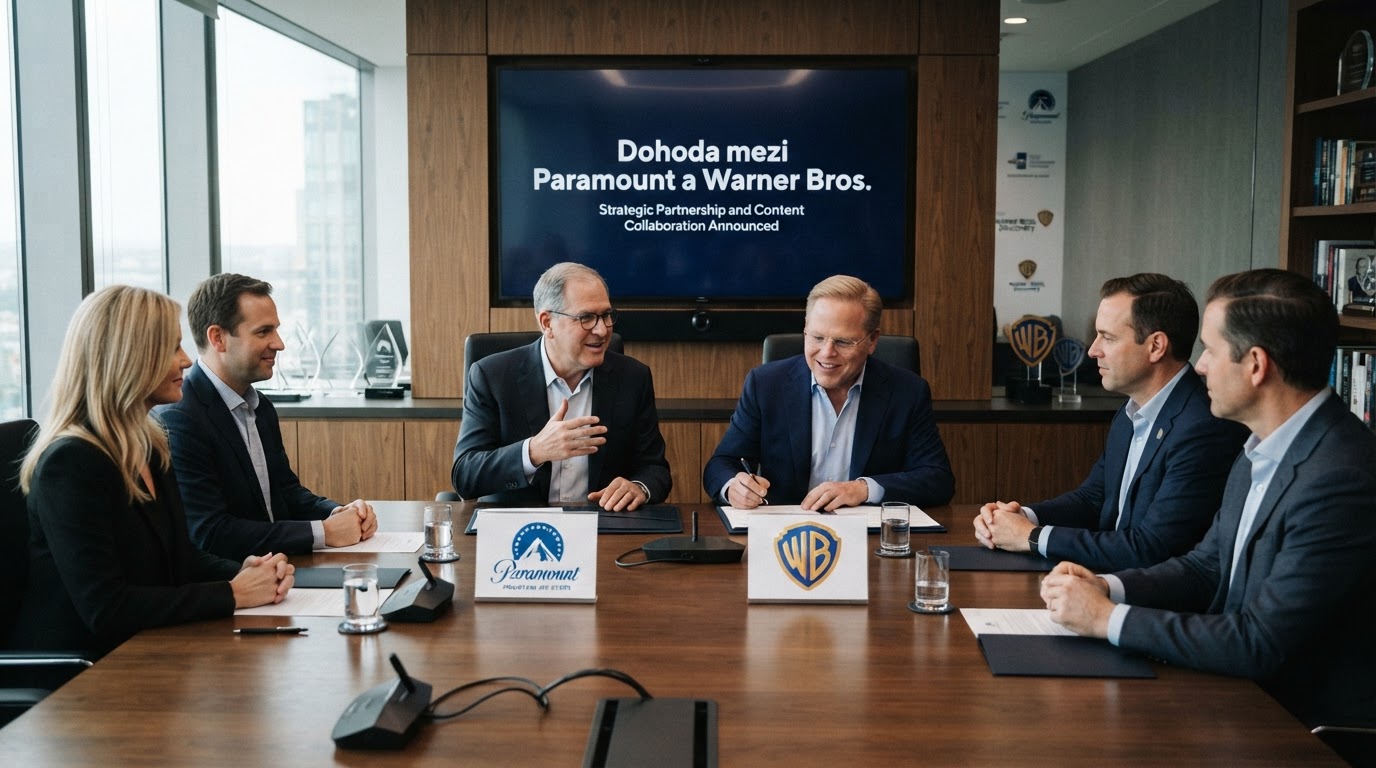 Paramount se dohodl na podmínkách s americkými státy ohledně spojení s Warner Bros.